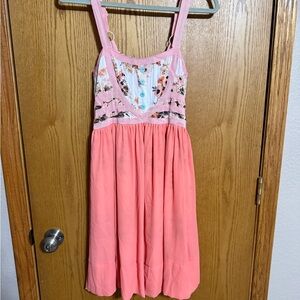 Matilda Jane coral summer dress - S